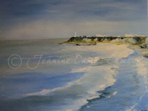 La grande plage de Biarritz
