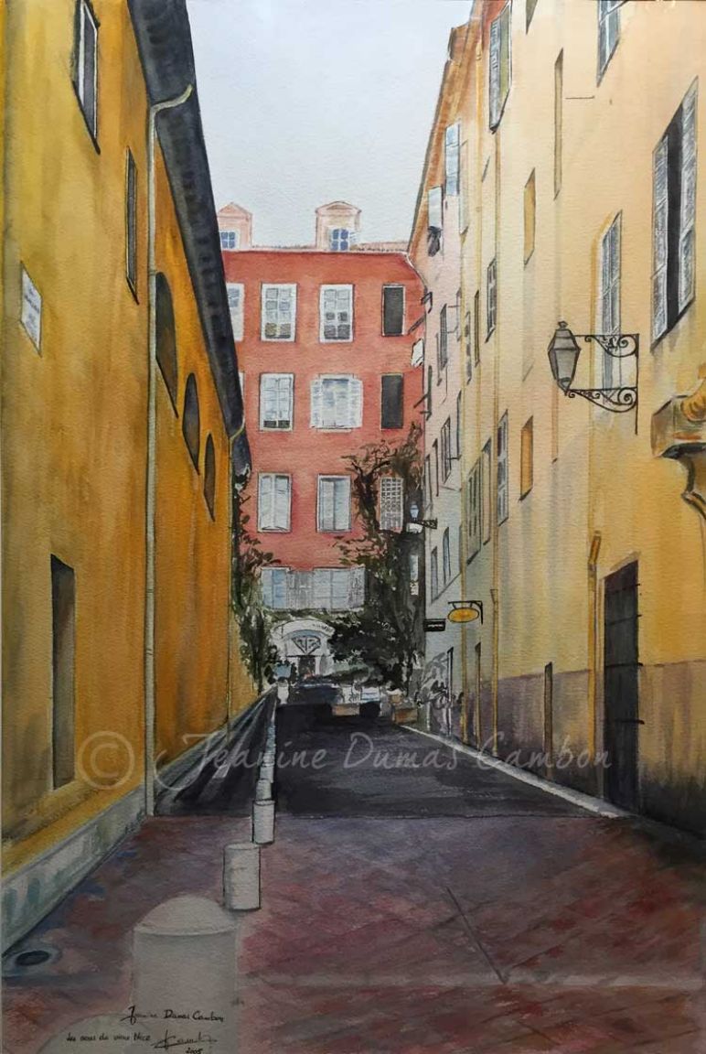 Les ocres du Vieux Nice